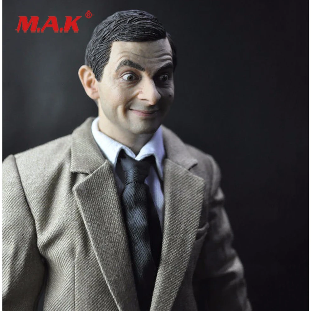 1:6 Escala Cabeça do Macho Esculpe Humor Star Masculino Mr. Bean Rowan Atkinson ajuste do Modelo de 12