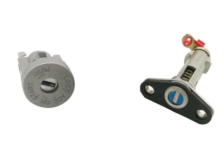 1 conjunto Completo de Fechadura de cilindro com o kit de chave Completa para a Chinesa Brilliance BS4 M2 car Auto peças motor Imagem 2