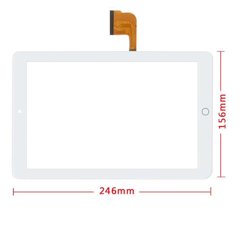 10.1 polegadas Para GT10PG222 V1.0 SLR Tablet Externo Capacitância Tela de Toque MID Exterior do Digitador do Painel de Vidro Substituição do Sensor Imagem 1