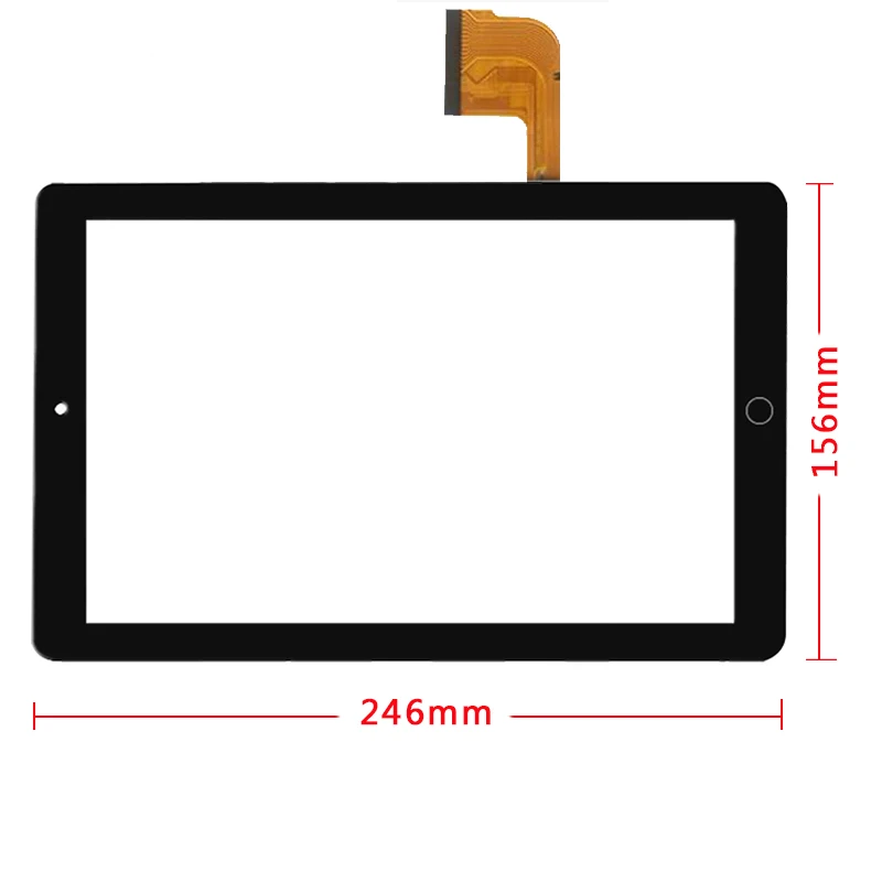 10.1 polegadas Para GT10PG222 V1.0 SLR Tablet Externo Capacitância Tela de Toque MID Exterior do Digitador do Painel de Vidro Substituição do Sensor Imagem 2