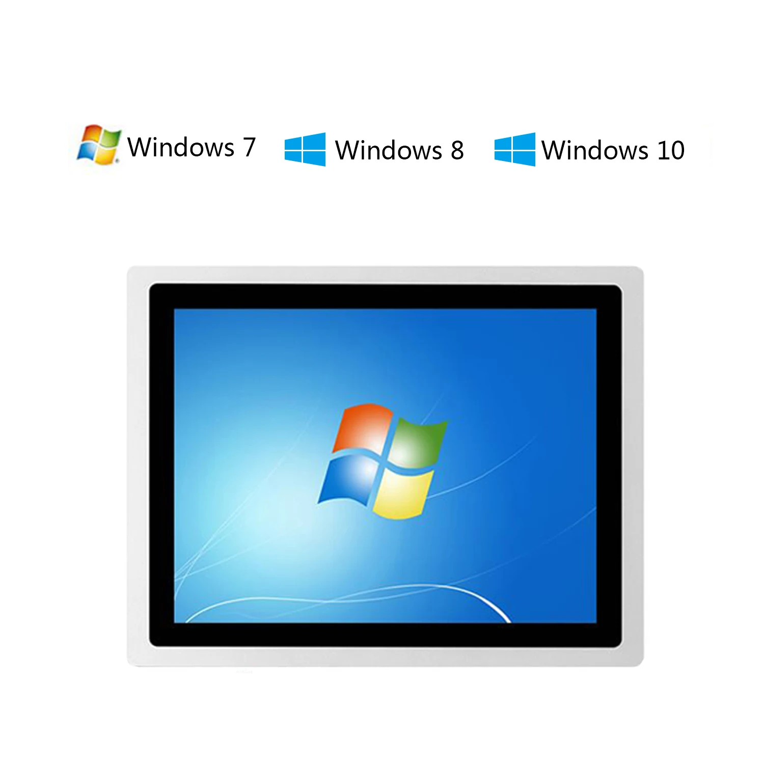 10 12 15 polegadas Celeron J1900 Industrial Incorporado Tablet PC Tudo-em-um, ganhará 10 Pro com tela de toque capacitivo COM RS232 com wi-Fi Imagem 2