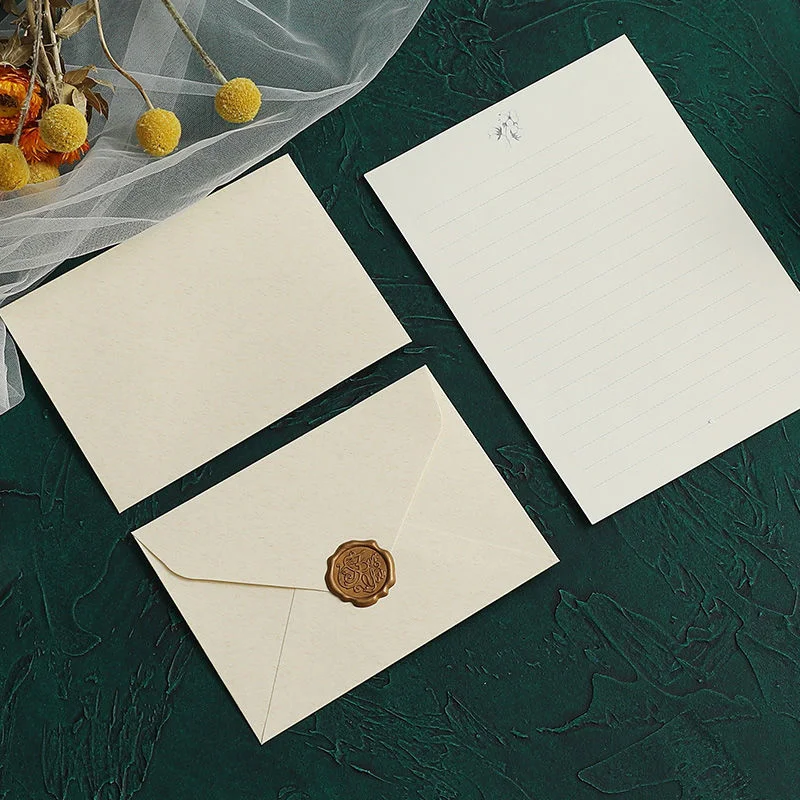 10pcs/lot Retro Branco Ocidental Envelopes para a Festa de Casamento Convite de Cartões de Presente de Envelopes Personalizados Imagem 4