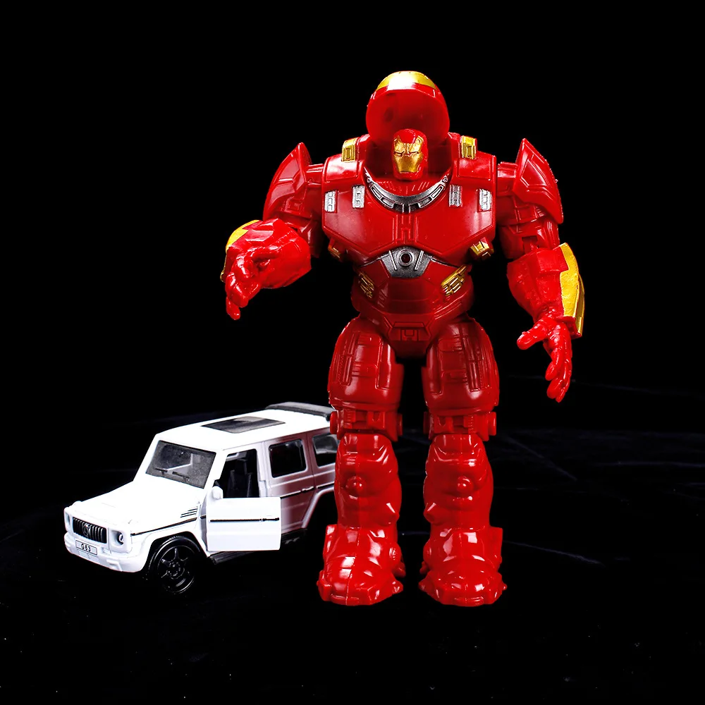 16cm Disney de Ferro, Tony Stark Armadura Vermelha PVC Figura de Ação do Modelo de Brinquedos Presentes Crianças Imagem 2