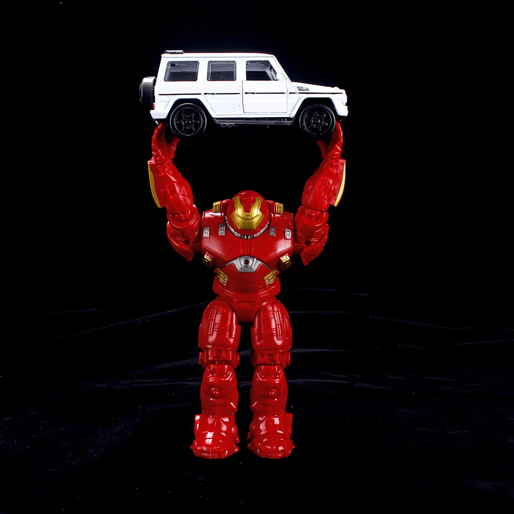 16cm Disney de Ferro, Tony Stark Armadura Vermelha PVC Figura de Ação do Modelo de Brinquedos Presentes Crianças Imagem 3