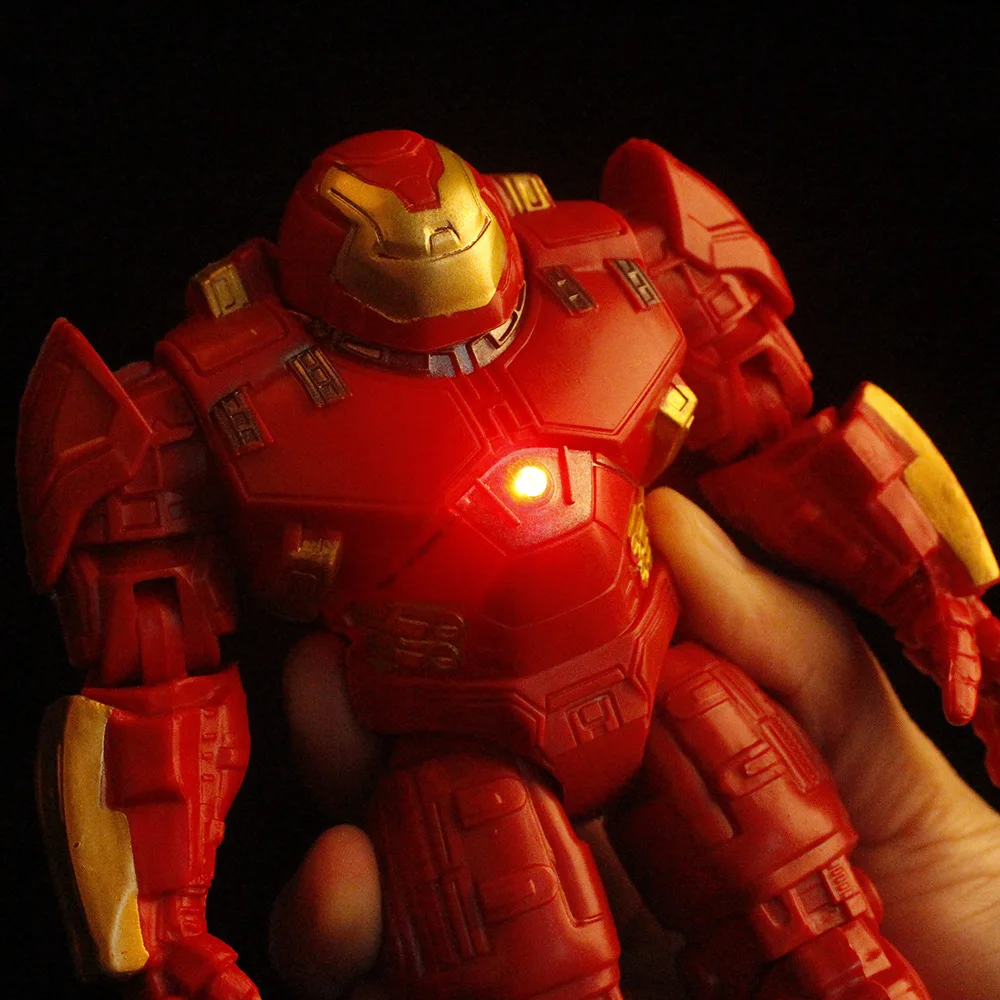 16cm Disney de Ferro, Tony Stark Armadura Vermelha PVC Figura de Ação do Modelo de Brinquedos Presentes Crianças Imagem 4