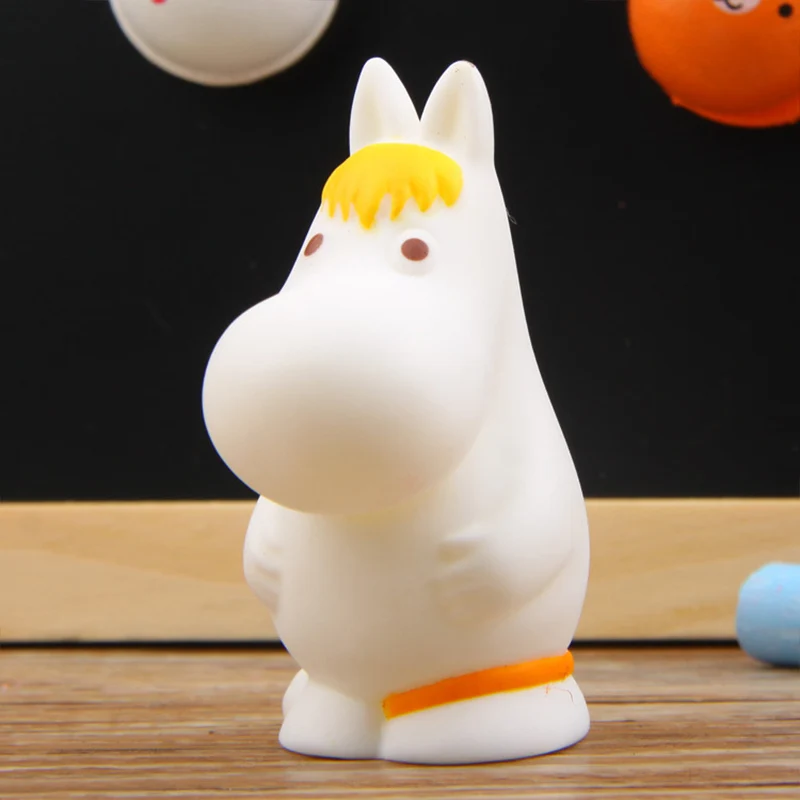 1Pc Cartoon Hipopótamo Elf Casal Modelo Plástico da Fantoches de Mão Fingir Contar a História de Bonecas Brinquedos para Crianças Pequenas Presentes Imagem 5
