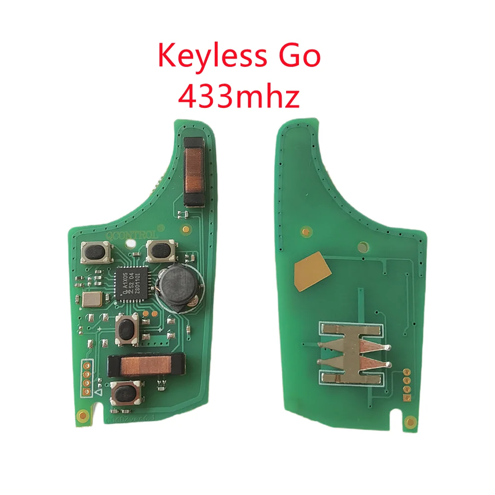 1pcs Keyless-go Dobrável Remoto Tecla PCB 433MHz com 46 Chip Para Chevrolet 2/3/4/5 Botões Imagem 1