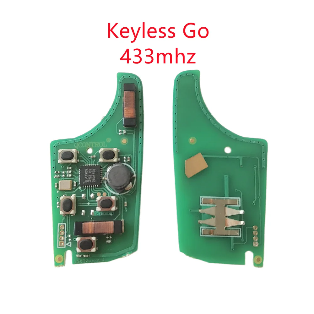 1pcs Keyless-go Dobrável Remoto Tecla PCB 433MHz com 46 Chip Para Chevrolet 2/3/4/5 Botões Imagem 2