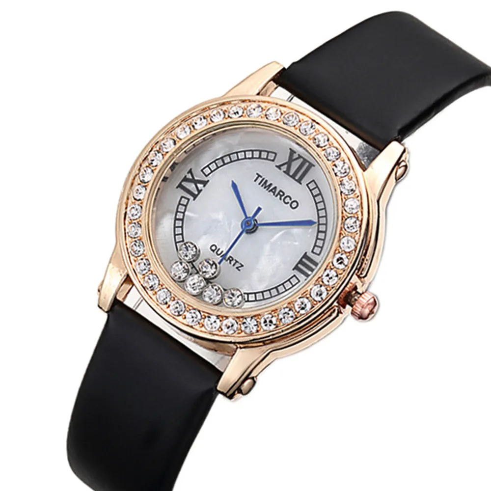 2020 Nova Moda Das Mulheres Relógio De Luxo Da Marca Diamond Britânico Relógios Casuais Senhoras Vestido De Couro Pulseira De Relógio Reloj Mujer Montre Uhr Imagem 3