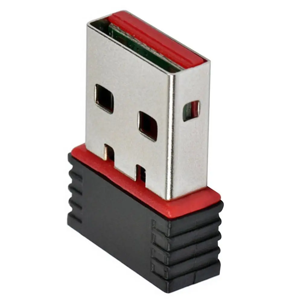 2022 USB wi-Fi Wireless Adaptador de Mini Dongle de Rede Borda Vermelha 802.11 n Mini 150M usb sem Fio Pequeno Adaptador de Placa de Rede Usb Tipo C Imagem 3