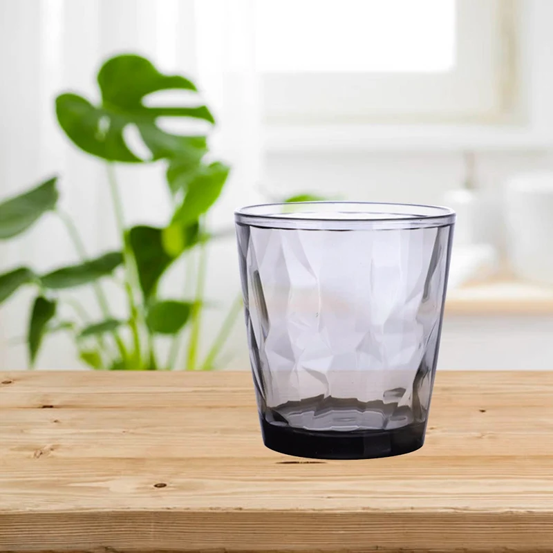 210ml Acrílico Inquebrável Copos de Água Reutilizável Copo de Suco de Vidro Para Beber a Xícara de Chá de Cozinha de Jantar, Bar Copos Imagem 3