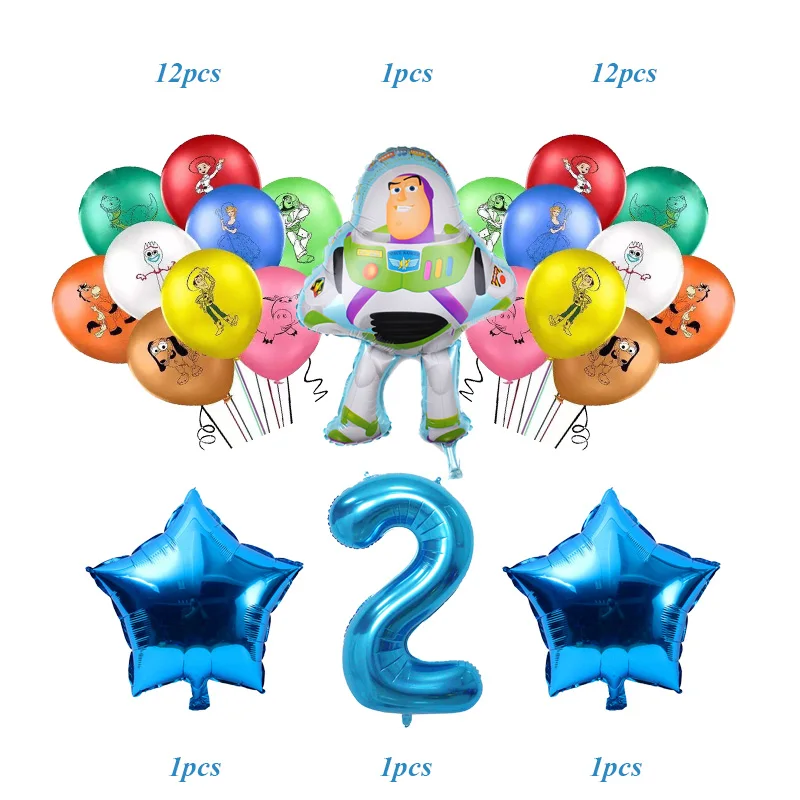 28pcs de Disney dos desenhos animados do Minnie Várias Cores, o Número da Folha de Balões de Látex Festa de Aniversário, Decorações de Suprimentos Balões de Hélio, de Fornecimento de Imagem 3