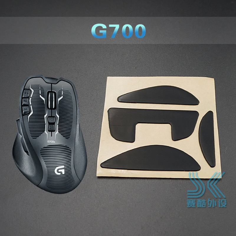 3M do Mouse Patins para Logitech G502 G403 G602 G603 G.703 G700 G700S G600 G500 G500S 0,6 MM Gaming Mouse Pés Substituir pé Imagem 3