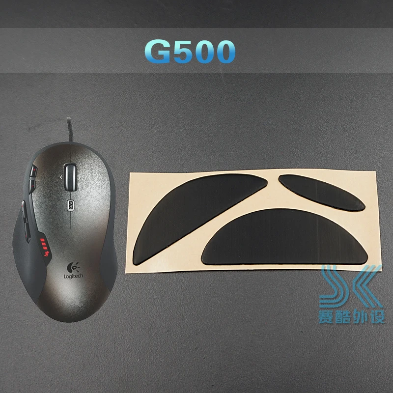 3M do Mouse Patins para Logitech G502 G403 G602 G603 G.703 G700 G700S G600 G500 G500S 0,6 MM Gaming Mouse Pés Substituir pé Imagem 4