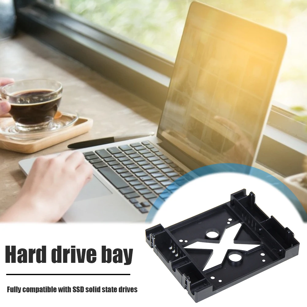 5.25 Óptico Posição de Unidade de 3,5 polegadas 2,5 polegadas HDD SSD Montagem do Ventilador Suporte Adaptador Dock Unidade de disco Rígido Titular SSD Bandeja Imagem 2