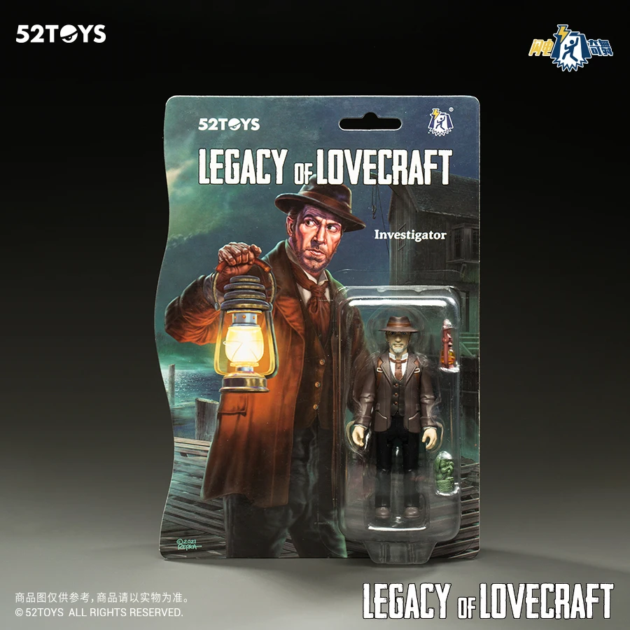 52TOYS Figura de Ação do Legado de Lovecraft, 1PC Colecionáveis de Trabalho de Decoração, Presente Criativo para a Festa de Aniversário Imagem 1