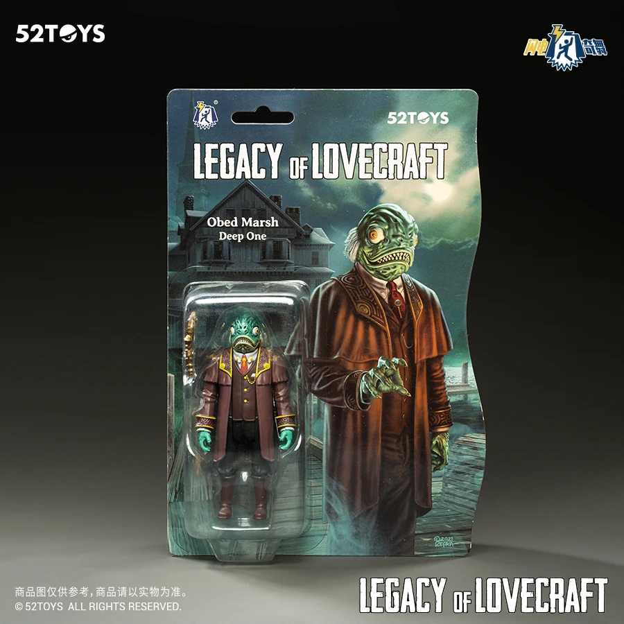52TOYS Figura de Ação do Legado de Lovecraft, 1PC Colecionáveis de Trabalho de Decoração, Presente Criativo para a Festa de Aniversário Imagem 2