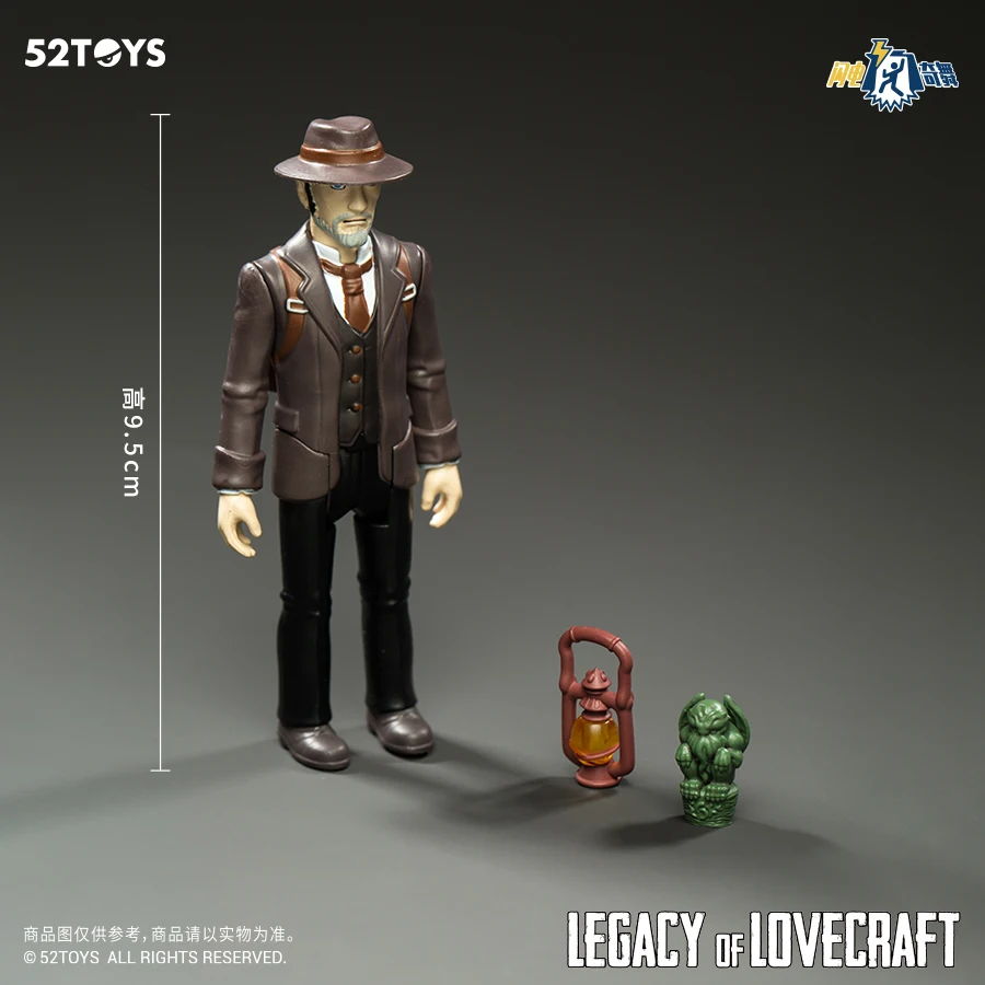 52TOYS Figura de Ação do Legado de Lovecraft, 1PC Colecionáveis de Trabalho de Decoração, Presente Criativo para a Festa de Aniversário Imagem 4