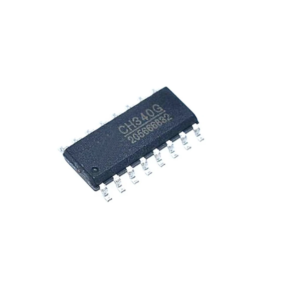 5pcs/monte CH340C CH340B CH554G CH9326 CH9328 CH9329 SOP16 Ligue o USB porta serial IC chip embutido em cristais patch novo e de origem Imagem 3