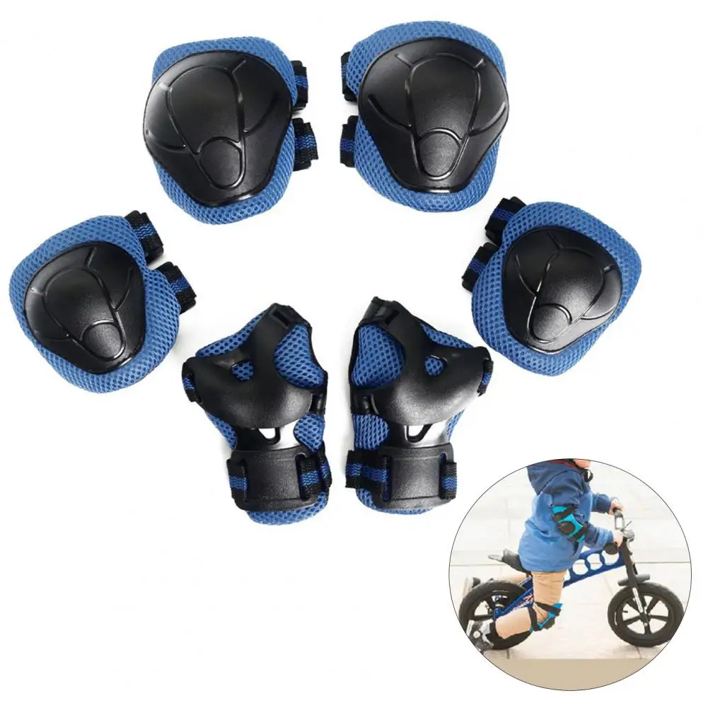 6Pcs de Patinação de Proteção Mudanças Útil Pele-toque de Suor-absorvente para andar de Patins Criança Almofadas Conjunto de Ciclismo de Proteção Mudanças Imagem 2