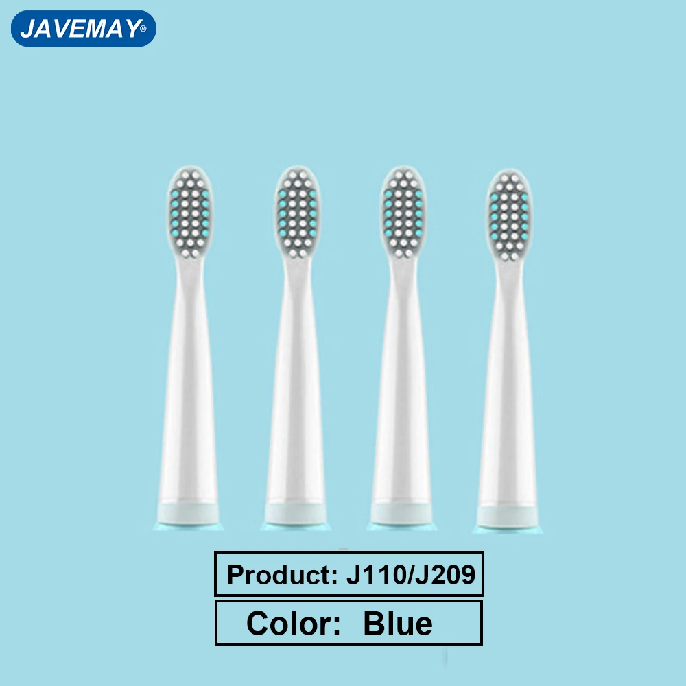 A Escova de dentes elétrica Cabeça da Escova Macia de Cabeça Sensíveis Substituição do Bico para JAVEMAY J110 / J209 Imagem 2