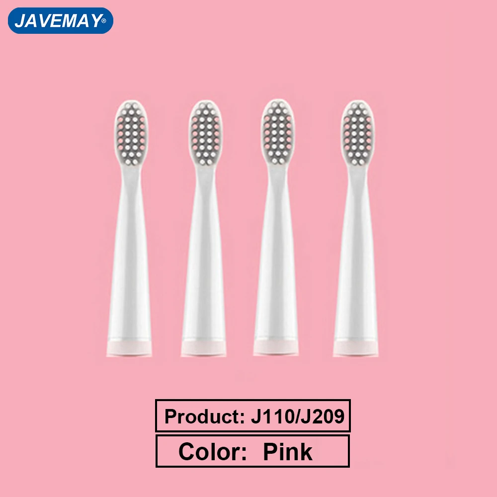 A Escova de dentes elétrica Cabeça da Escova Macia de Cabeça Sensíveis Substituição do Bico para JAVEMAY J110 / J209 Imagem 3