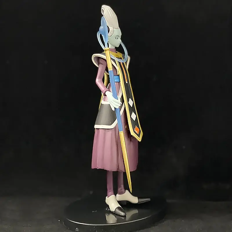 Amina Dragon Ball Figura Deuses da Destruição DXF Whis Beerus Estatueta de 20cm de PVC Figuras de Ação da Coleção de Modelo de Brinquedo de Presente das Crianças Imagem 2