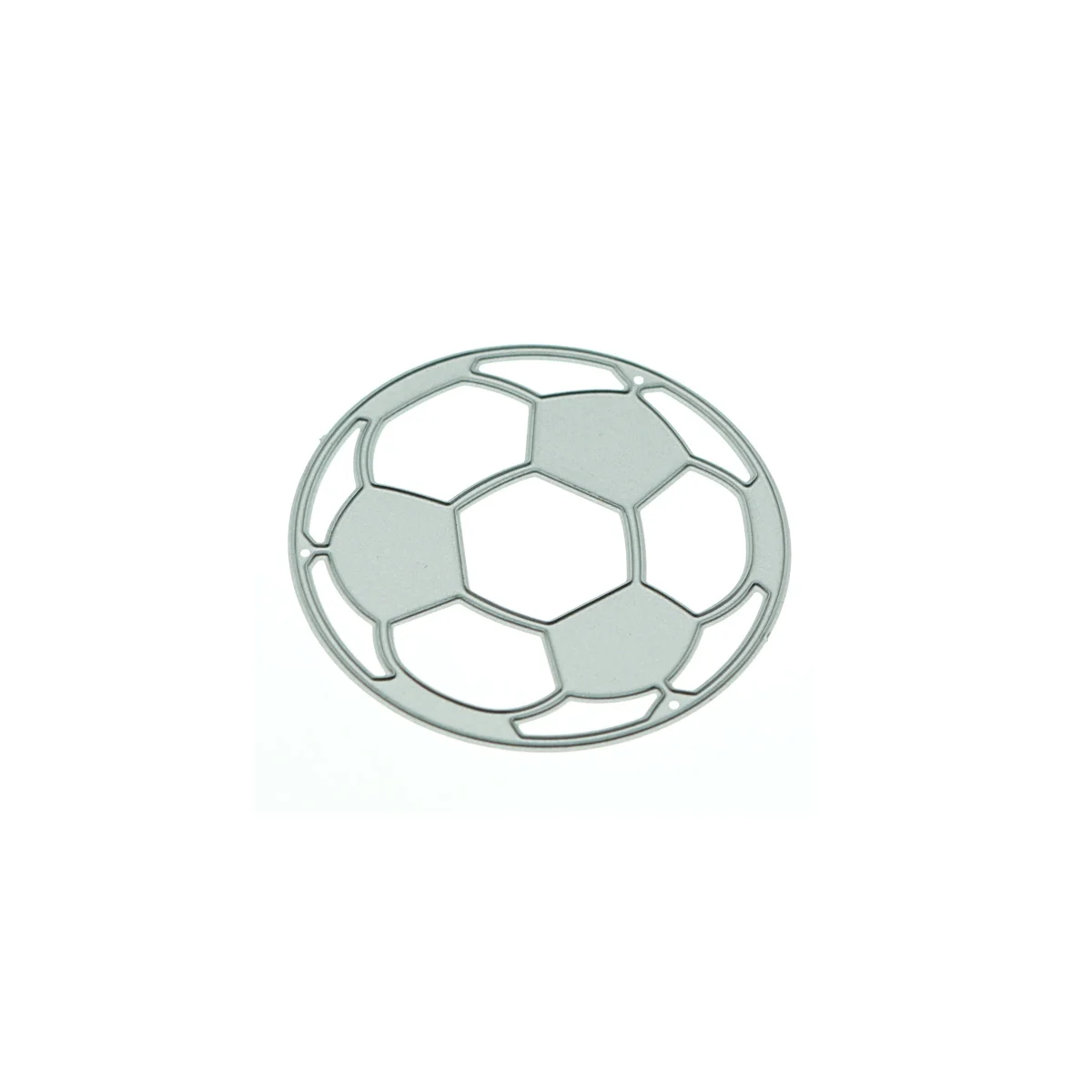Bola de Futebol de Padrão de Corte Morre Scrapbooking Metal Cortador de Estêncil Para DIY Parabéns Cartão de Memória Clip-Art Trabalho de Decoração Imagem 2