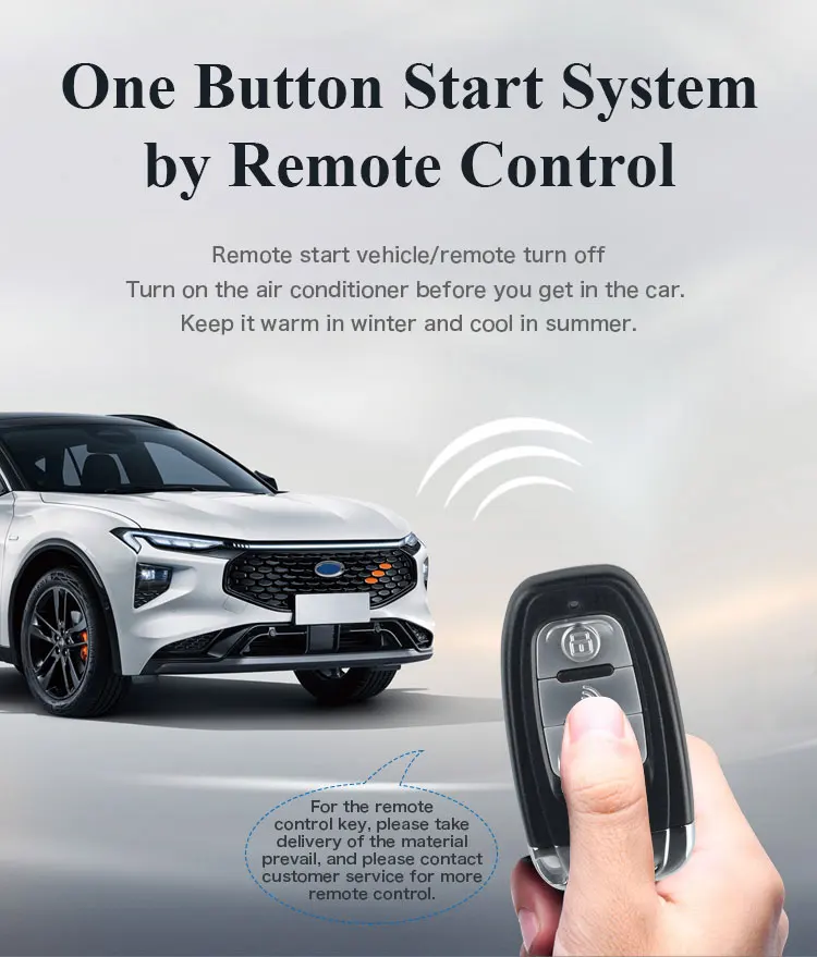 CARDOT Smart Phone App Remote Start Stop Carro Sistema de Segurança, Alarme Keyless Passivo da Entrada do Auto Central de Bloqueio, Desbloqueio Imagem 3