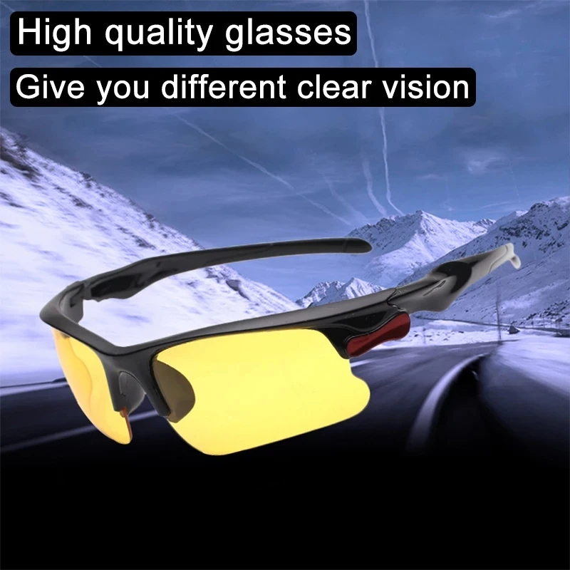 Carro Anti-Reflexo De Visão Noturna Drivers De Óculos De Interior Acessório De Proteção Mudanças Óculos De Visão Noturna, Óculos De Condução Óculos Imagem 1