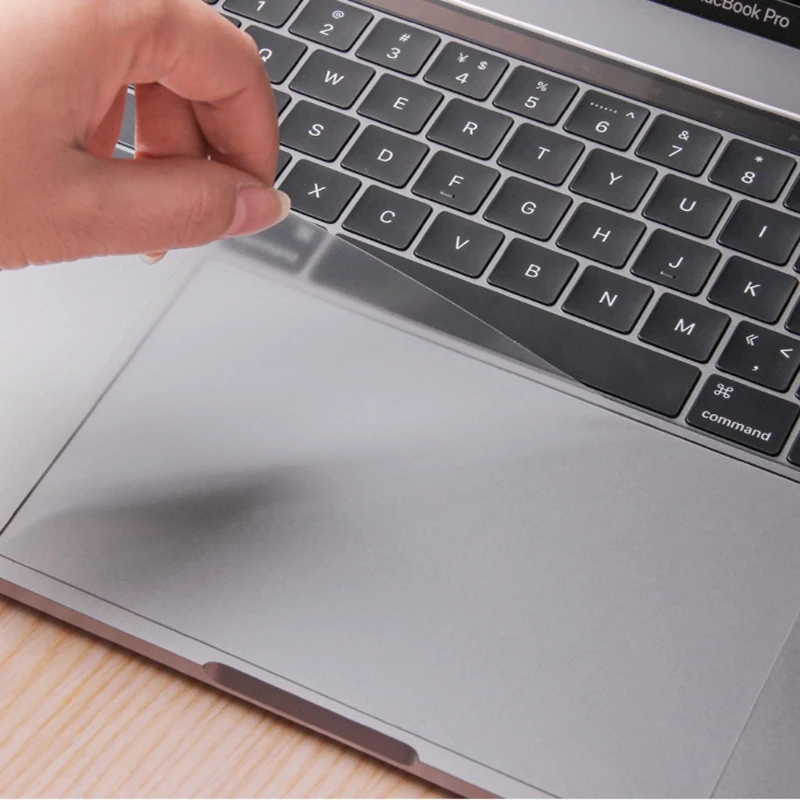 Clara alta Touchpad filme Protetor Adesivo Protetor para Apple macbook air pro 13/15 Laptop de Tela de Toque Imagem 3