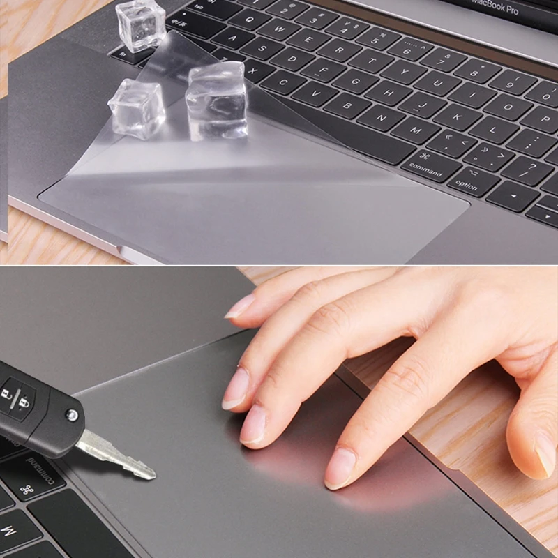 Clara alta Touchpad filme Protetor Adesivo Protetor para Apple macbook air pro 13/15 Laptop de Tela de Toque Imagem 5