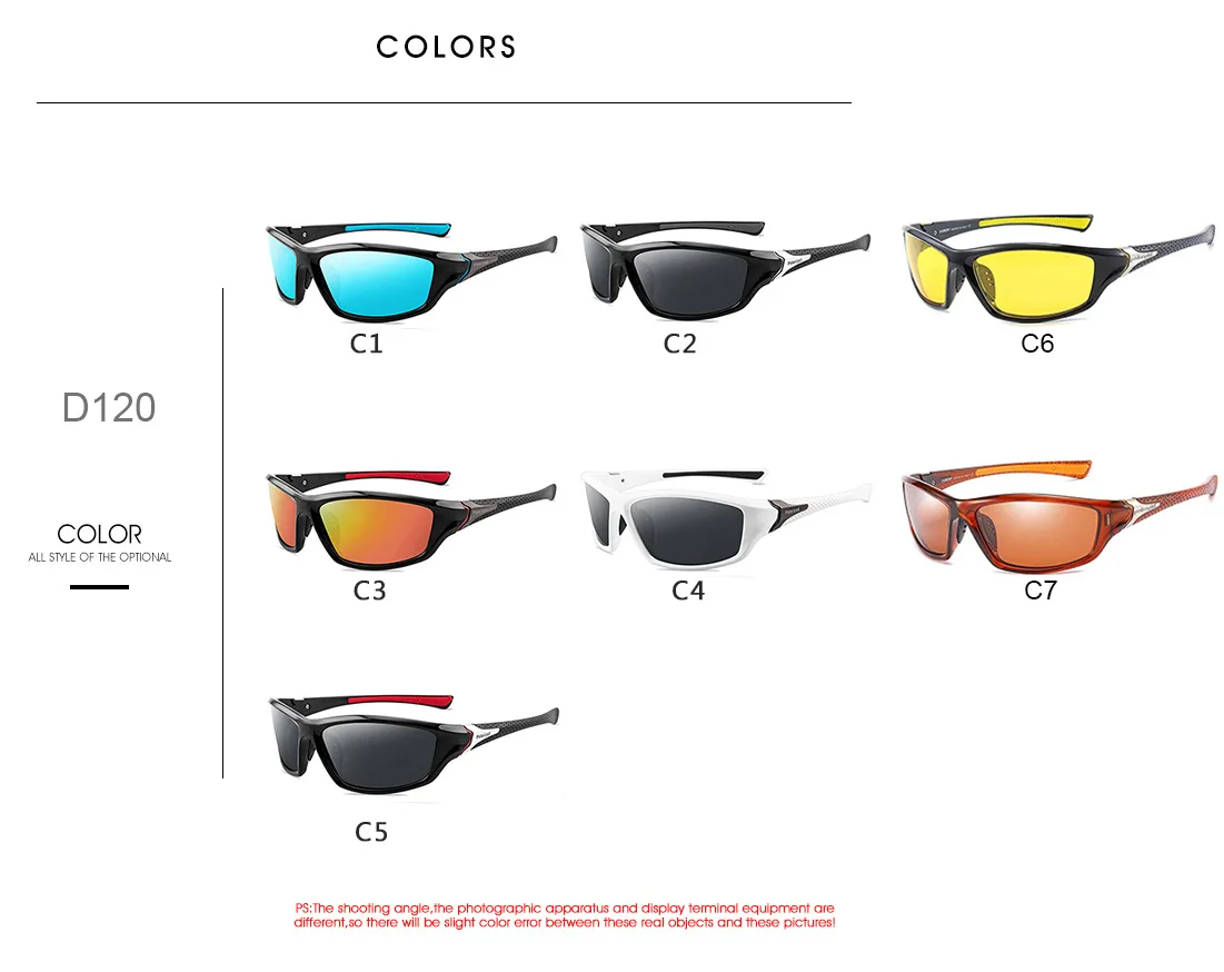 Clássico Óculos de sol Polarizados Homens Mulheres o Design da Marca Condução Praça Armação Óculos de Sol Masculino de Óculos de proteção UV400 Gafas De Sol Imagem 4