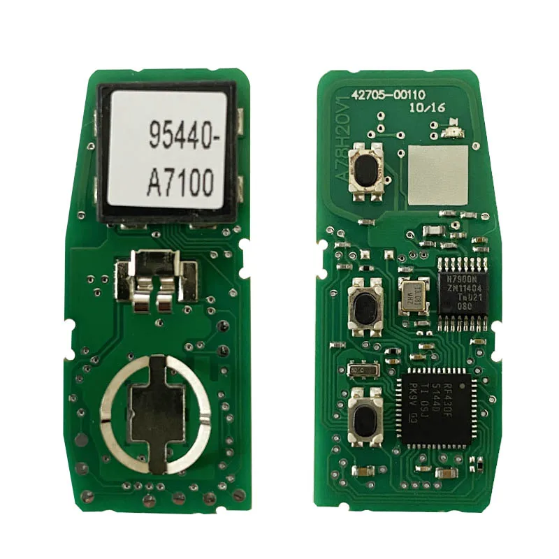 CN051008 95440-A7100 Para Kia K3 Entrada Sem chave 3 botões Smart Remote Chave Com 8A Chip 433Mhz Imagem 4