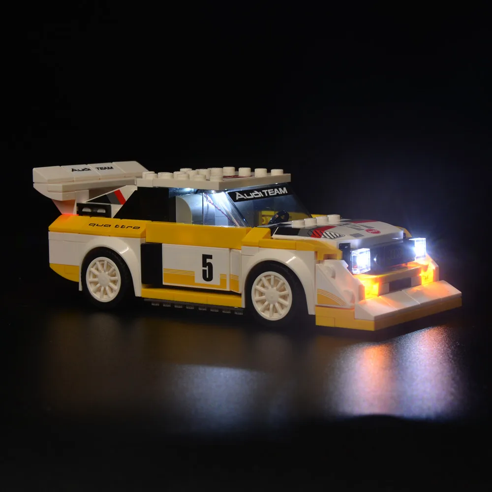 Conjunto de Luz de Led Para 76897 Velocidade dos Campeões De 1985 Sport quattro S1 Não Incluem Modelo Imagem 3