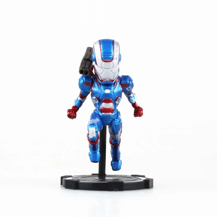 Disney Marvel Avengers 6pcs/set de Homem de Ferro 8 cm Figura de Ação do Anime Mini Decoração Coleção Estatueta modelo de brincar para crianças de presente Imagem 4