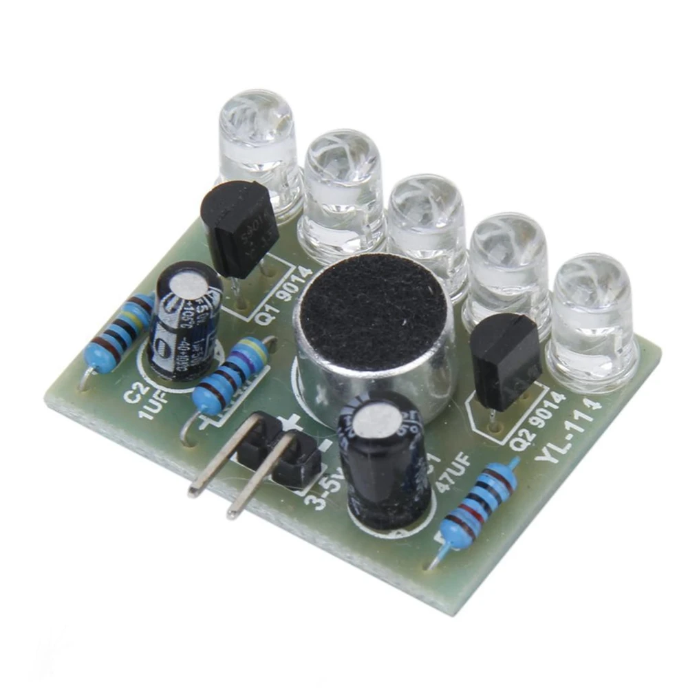 diymore Voz Detectar a Placa do Sensor de Controle de Som da Melodia de Luz LED Indicador de Módulo de Produção Eletrônica DIY Kit para Arduino Imagem 4