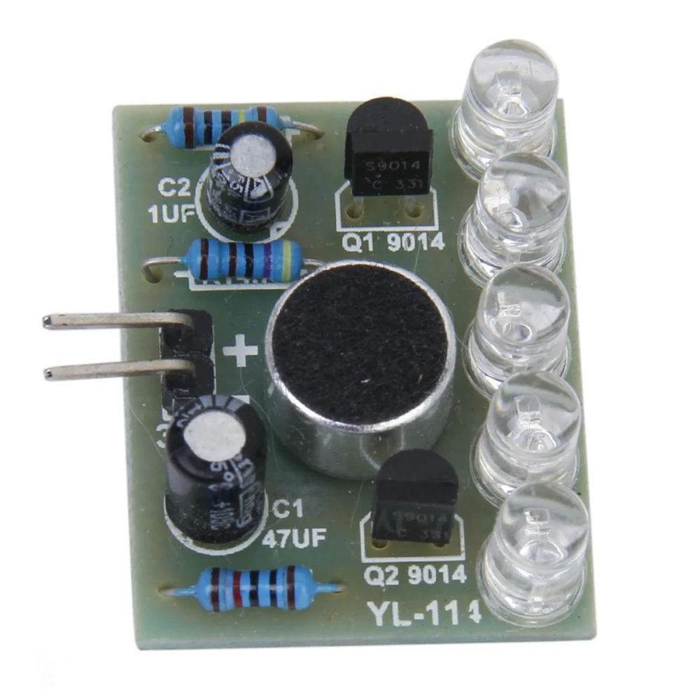 diymore Voz Detectar a Placa do Sensor de Controle de Som da Melodia de Luz LED Indicador de Módulo de Produção Eletrônica DIY Kit para Arduino Imagem 5