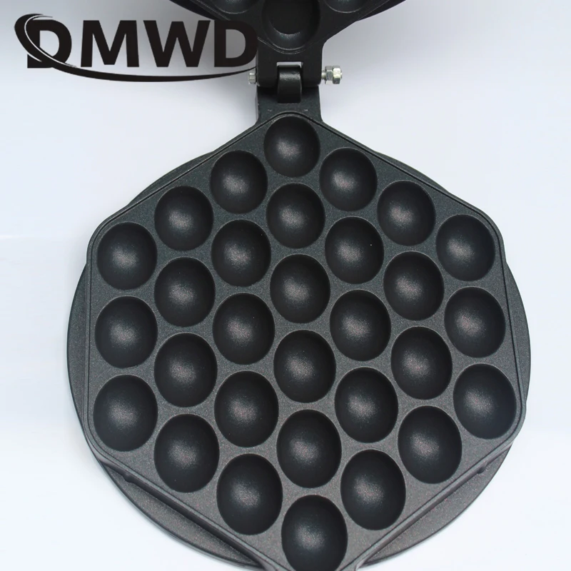DMWD 110V/220V Elétrico de Ovo Chinês Bolha de Waffle Maker Eggettes Puff Bolo de Ferro Hong kong Egg Muffin Máquina Forno antiaderente, Chapa Imagem 4