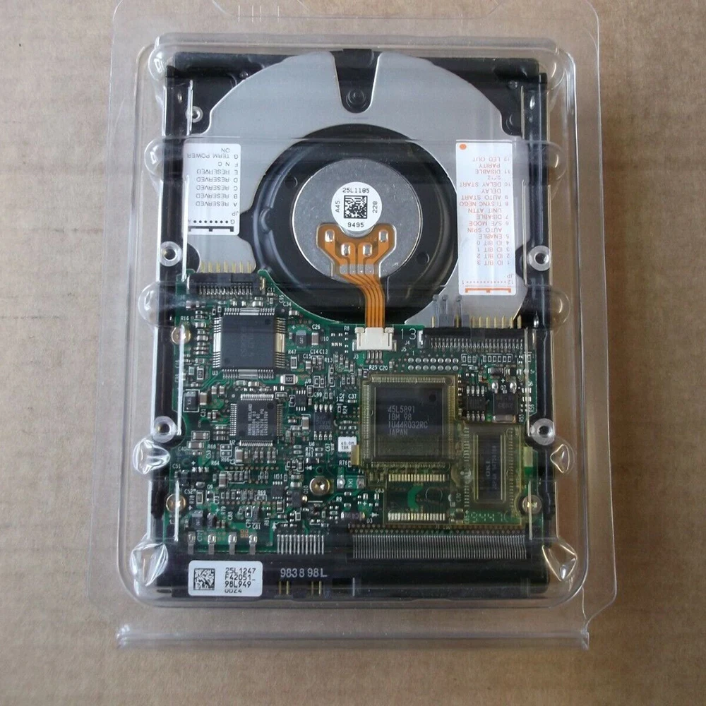 DNES-309170 9GB 68PIN 80PIN 7200R Disco Rígido SCSI Para Servidor IBM HDD Funciona Perfeitamente Alta Qualidade Navio Rápido Imagem 5