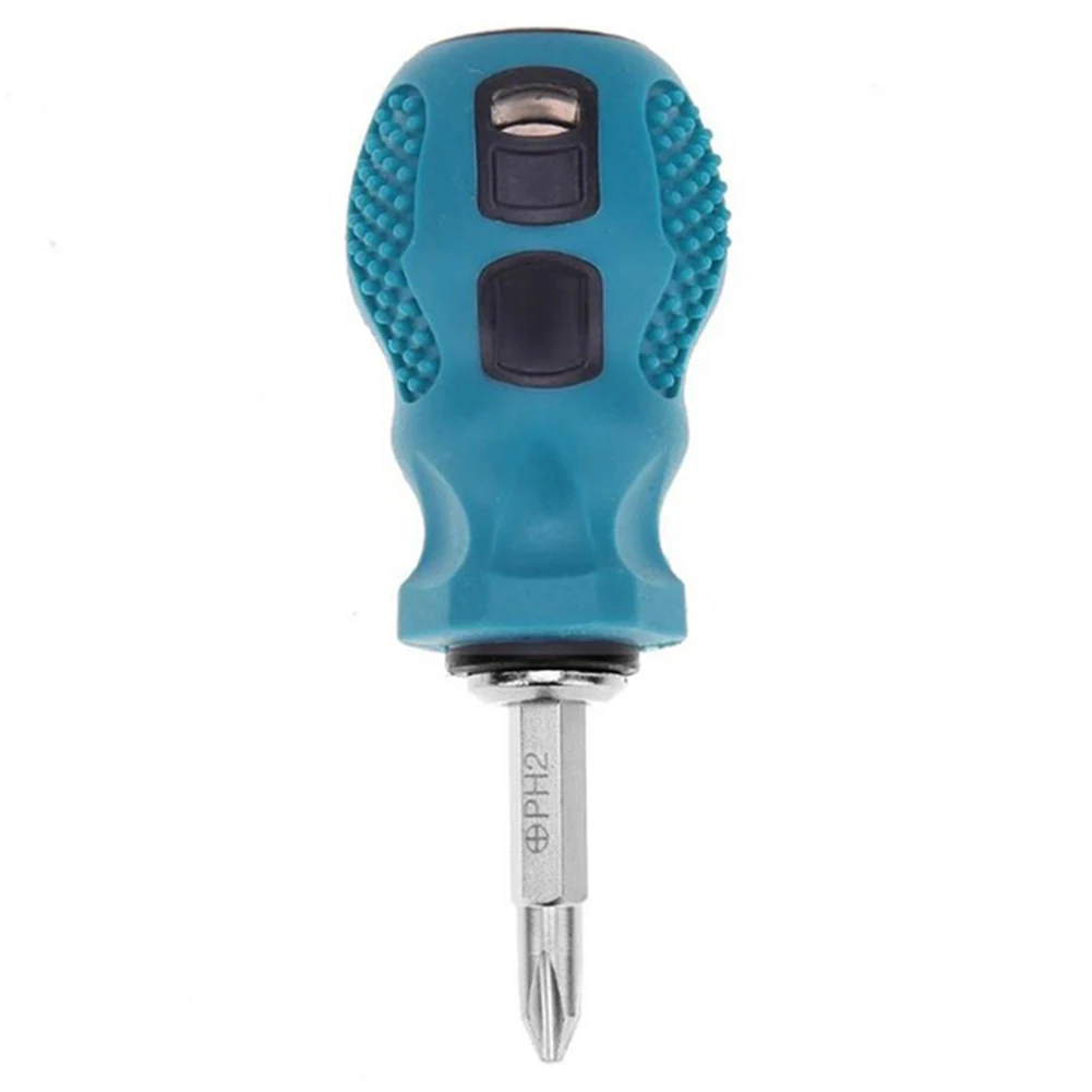 Duplo Propósito de 6mm com Fenda Cruzada chave de Fenda Magnética Dicas Mini-Curta Haste de Reparação de Mão Ferramenta Para a Reparação de Brinquedos Eletrônicos Imagem 2