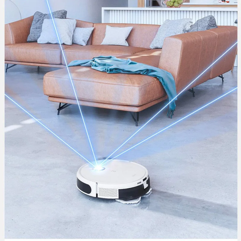 ECOVACS N9+ Aspirador de pó de Varrição e Limpeza Integrado Robô para a casa Inteligente Automático de Limpeza Mop 2200Pa de Sucção Imagem 3