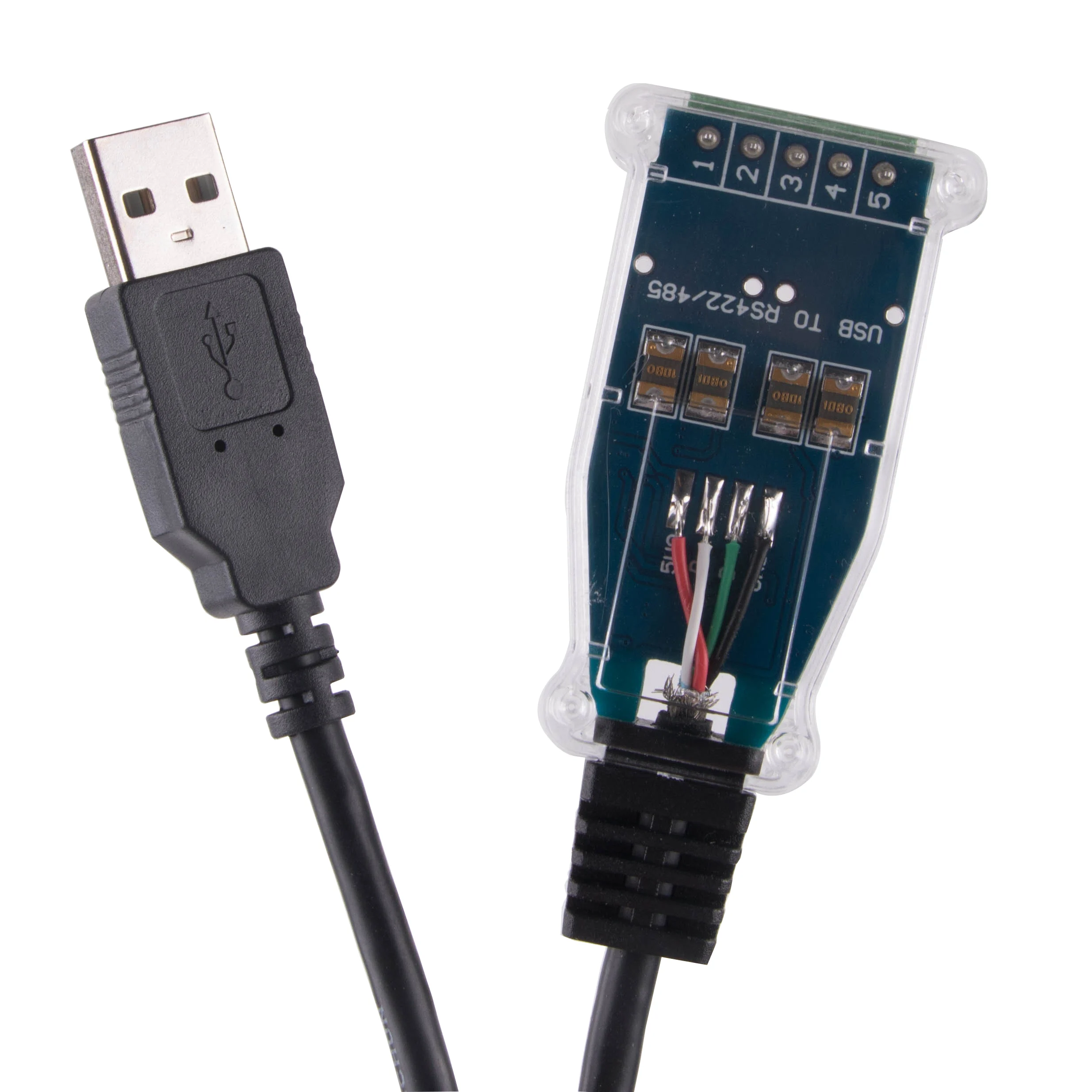 FTDI CH340 USB para RS485 Serial do Bloco de Terminais de um Adaptador de Cabo de Comunicação Imagem 4