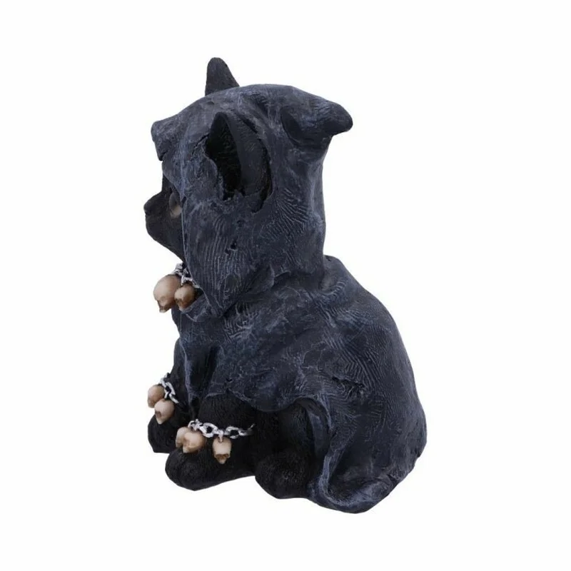 Halloween Magia Negra Gato Kitty Escultura Gramado Do Gnome Figura De Área De Trabalho De Escultura Horror Estátua De Jardim De Casa Quintal Decoração De Férias Imagem 4