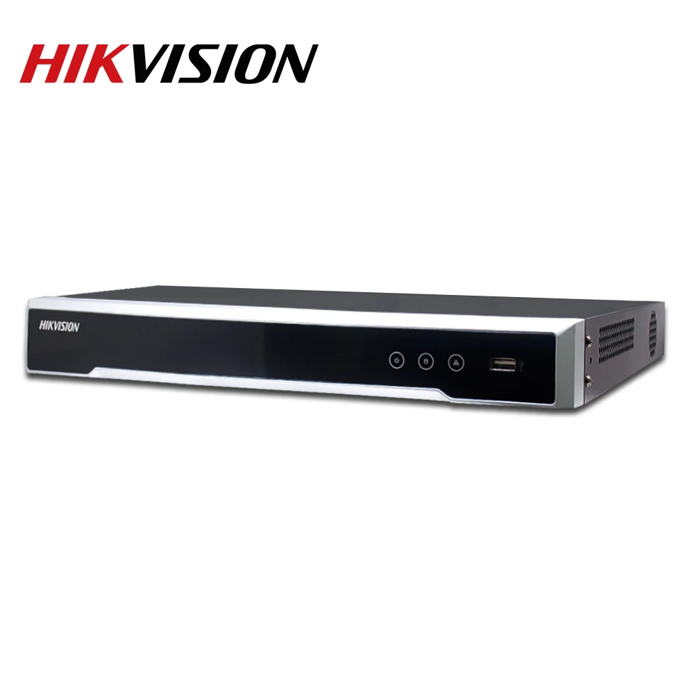 Hikvision Original 8CH 12MP 8POE NVR DS-7608NI-I2/8P para Câmera POE Max 2SATA Gravador de Vídeo de Rede Plug & Play, Suporte a dual-os Imagem 1