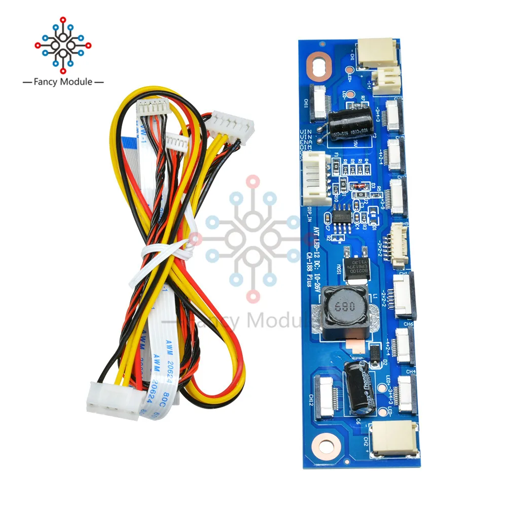 Inversor para a iluminação de LED Atual Constante Driver de Placa de Bordo Multifunções 12 Conectores de Tira do DIODO Testador Imagem 4