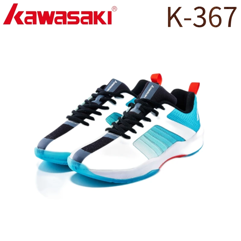 Kawasaki Moda Sapatos de Badminton Respirável, Anti-Escorregadias Esporte Sapatos para Homens, Mulheres Tênis K-367 2022 обувь для бадминтона Imagem 1