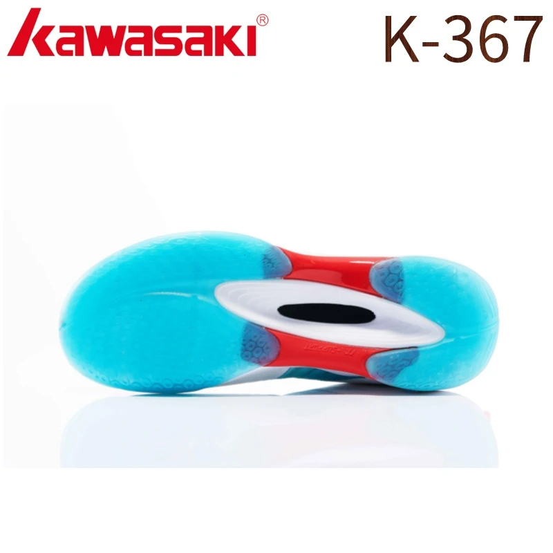 Kawasaki Moda Sapatos de Badminton Respirável, Anti-Escorregadias Esporte Sapatos para Homens, Mulheres Tênis K-367 2022 обувь для бадминтона Imagem 2