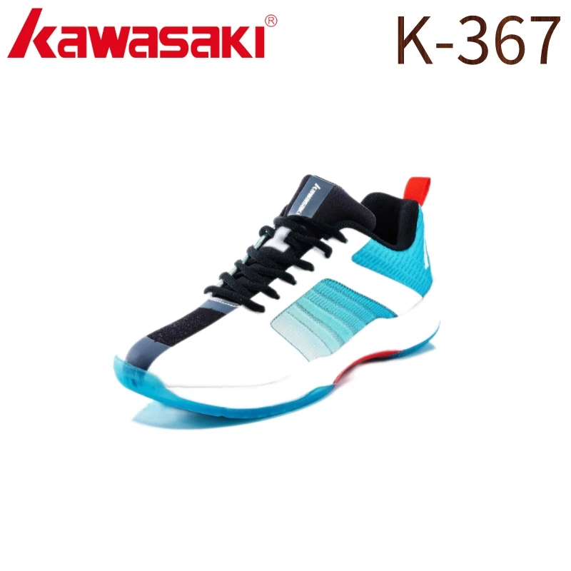 Kawasaki Moda Sapatos de Badminton Respirável, Anti-Escorregadias Esporte Sapatos para Homens, Mulheres Tênis K-367 2022 обувь для бадминтона Imagem 4