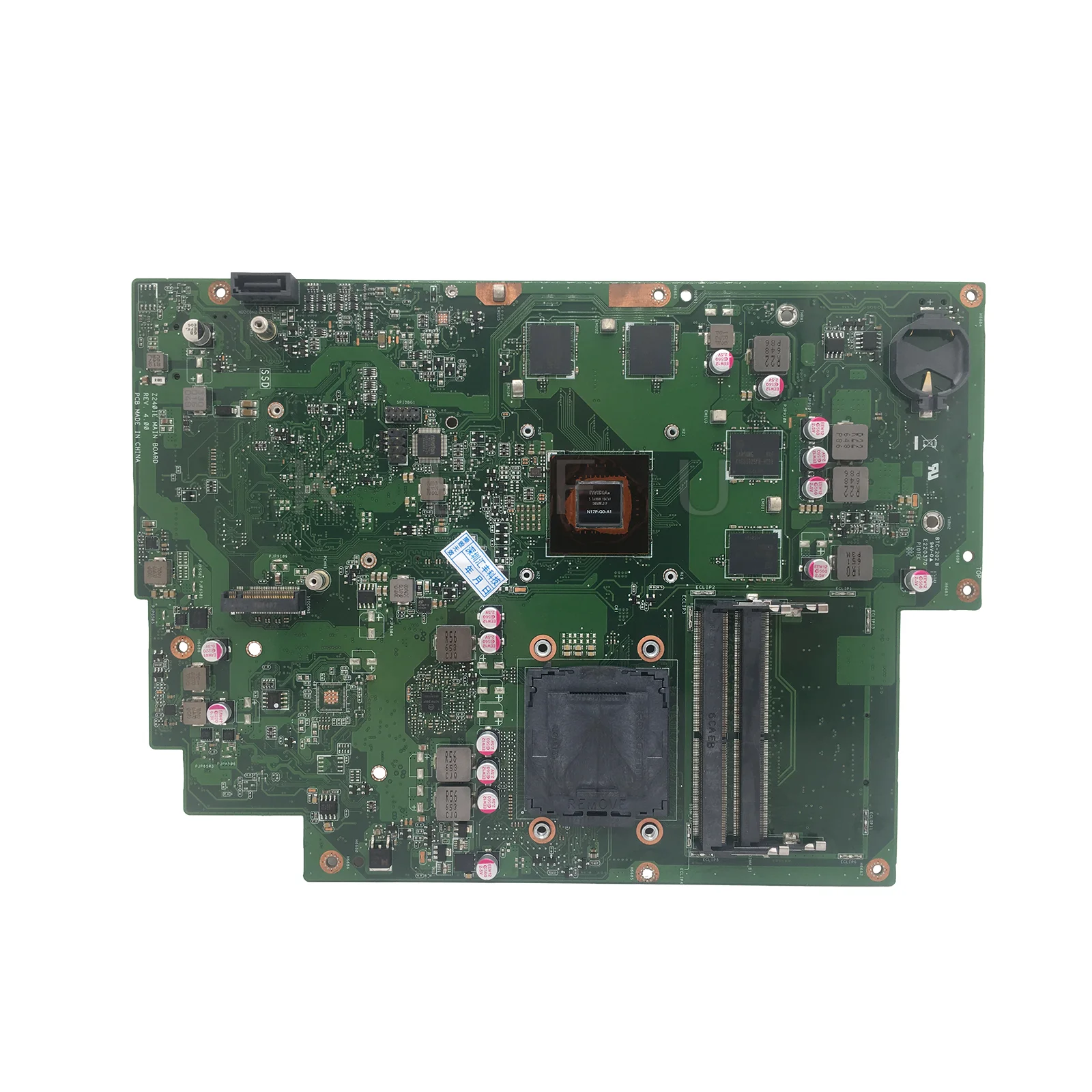 KEFU placa-mãe Para ASUS Zen AiO Pro 24 Z240 Z240I Z240IE All-in-One Desktop de um PC placa-Mãe Com GTX1050-4G TESTE OK Imagem 1